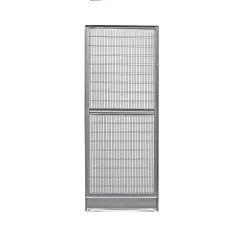 Panel con puerta para voladeros 6, 9 o 12 lados galvanizado