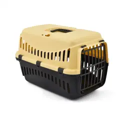 TK-Pet Senda Gipsy Transportín Amarillo para perros y gatos