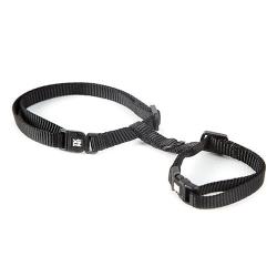 TK-Pet Classic Arnés Ajustable de Nylon Negro para gatos