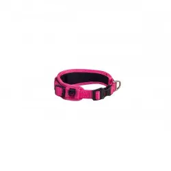 Rogz padded collar acolchado rosa para perros