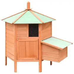 Gallinero de madera para exterior