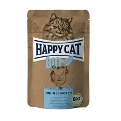 Happy Cat Adultos Bio Organic Pollo sobre en salsa