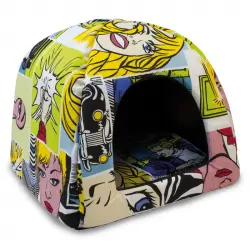 Cueva iglu para perros pequeños y gatos Comic 45x45x40, 0.30 kg