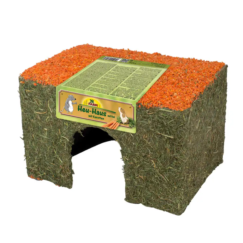 Jr Farm Casita de Heno con Zanahoria Mediana 350 GR