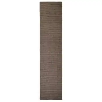 Alfombra De Sisal Para Rascador Marrón 80x350 Cm Vidaxl