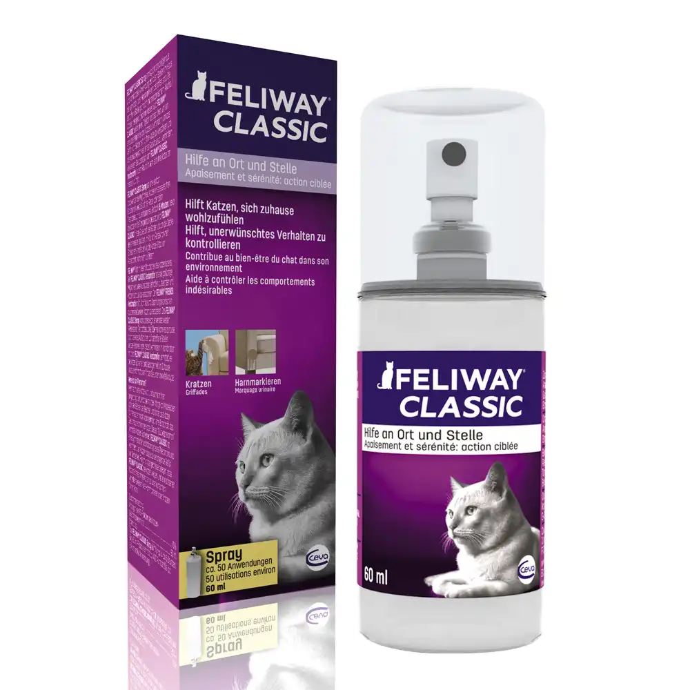 FELIWAY spray antiestrés para gatos - 1 spray de 60 ml