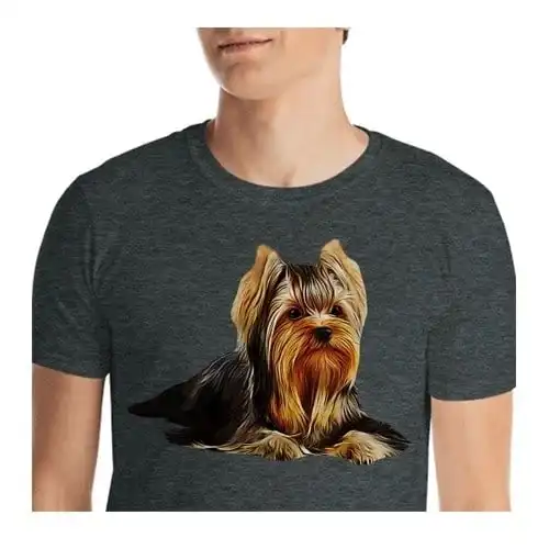 Mascochula camiseta hombre personalizada con tu macota gris oscura