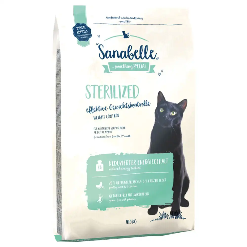 Sanabelle Sterilized con ave - 10 kg