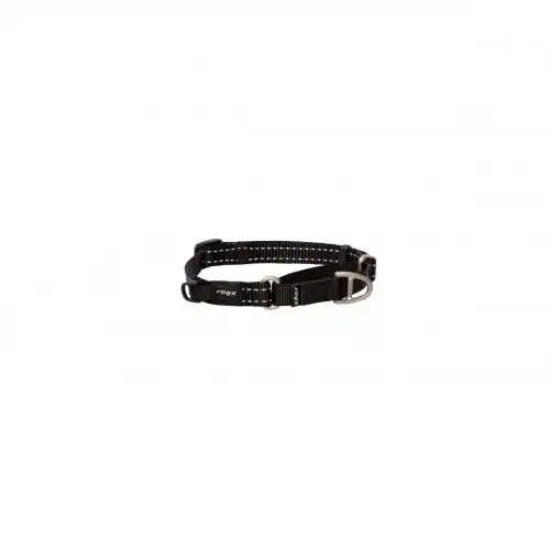 Rogz collar de adiestramiento negro para perros