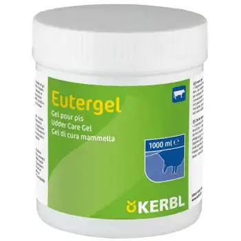 Kerbl Ungüento Para Ubres Eutergel Mentolado, 1000 Ml