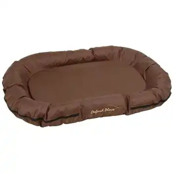 Cama De Mascota Oxford Place 100x70x15 Cm Marrón 84992 Kerbl