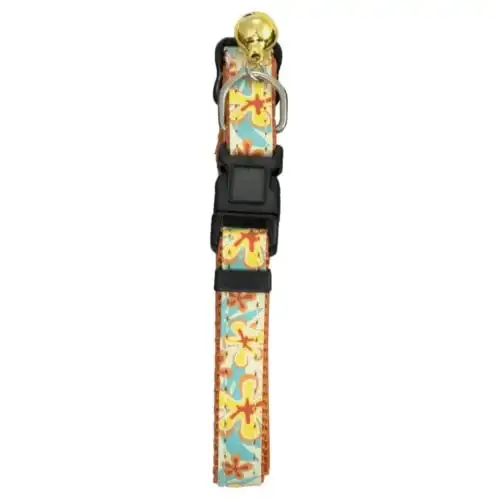 Nayeco Envy Spring Fun collar amarillo para gatos