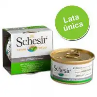 Schesir Filetes de Pollo, Filetes de Buey y Arroz 14x85 gr