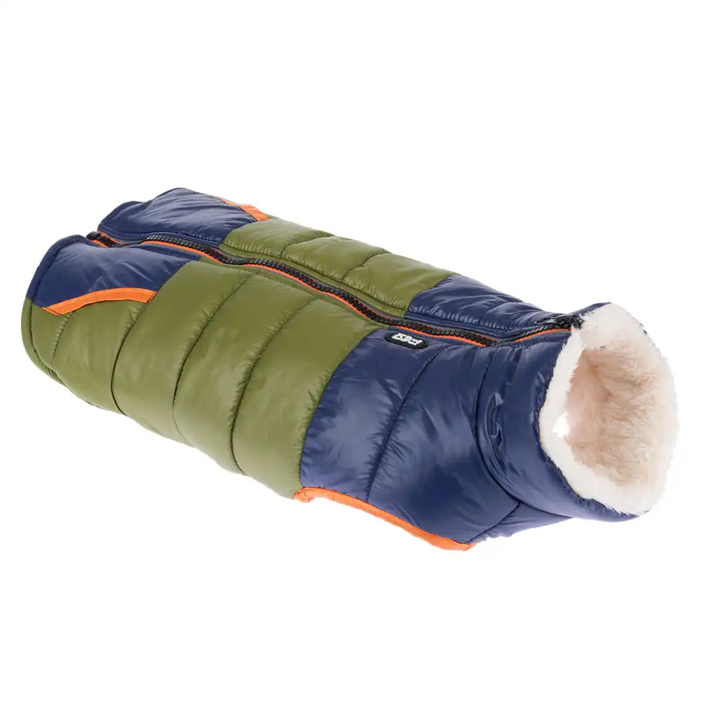 TIAKI Stripes chaqueta para perros - 35 cm aprox. de longitud dorsal