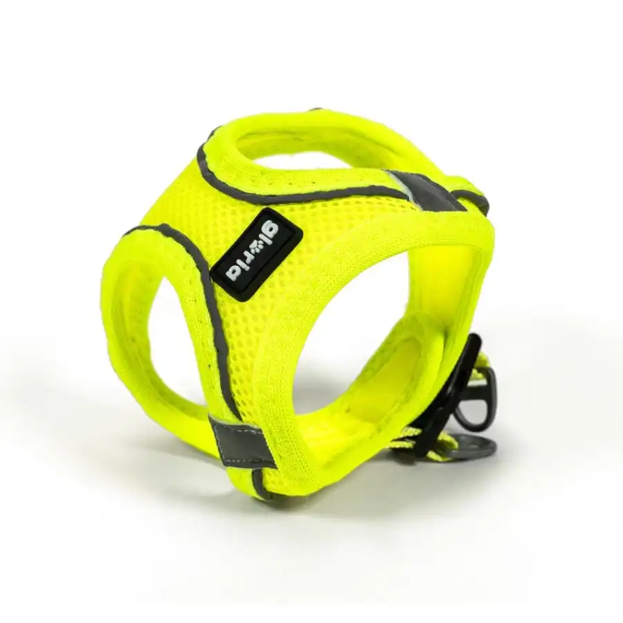 Gloria Air Mesh Trek Star Arnés Amarillo para perros