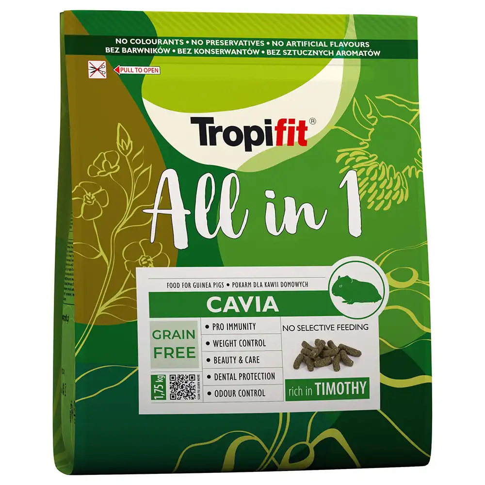 Tropifit All in 1 Cavia pienso para cobayas - 1,75 kg