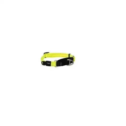 Rogz collar de adiestramiento amarillo para perros