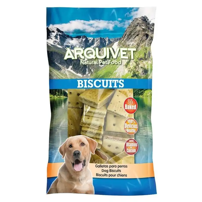 Galletas Sandwich Rectángulo para perros, Peso 2,5 Kg