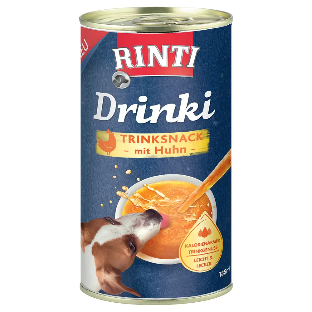 RINTI Drinki bebida para perros - 185 ml - con pollo