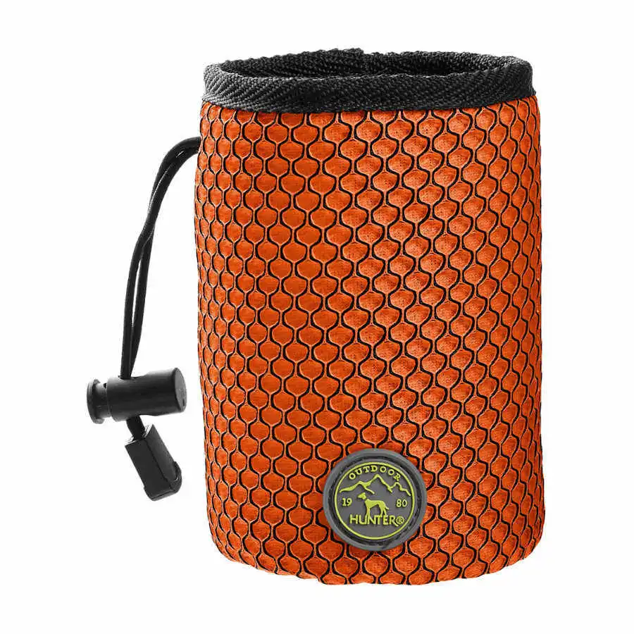 Hunter Hilo Basic Porta Snacks naranja para perros