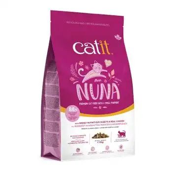 Pienso Para Gato Catit Nuna Proteína Insecto Pollo, 5 Kg