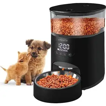 Comedero Automático Perro O Gato Con Control Del Tiempo Y 3.5l De Capacidad