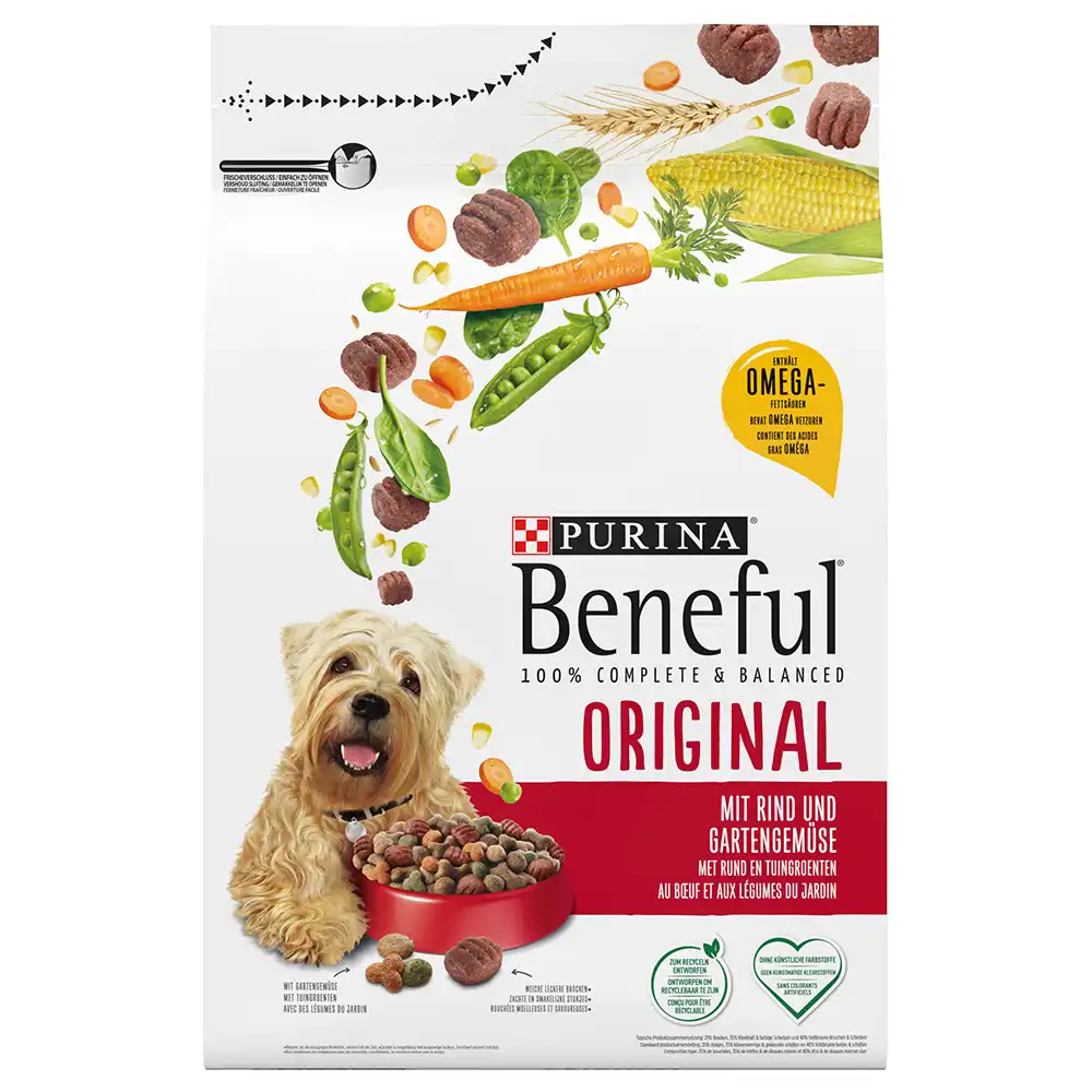 Beneful Original con vacuno y verduras - 2,8 kg