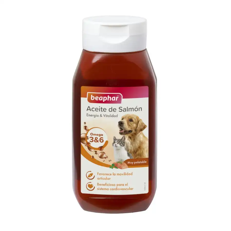 Beaphar Aceite de Salmón para perros y gatos