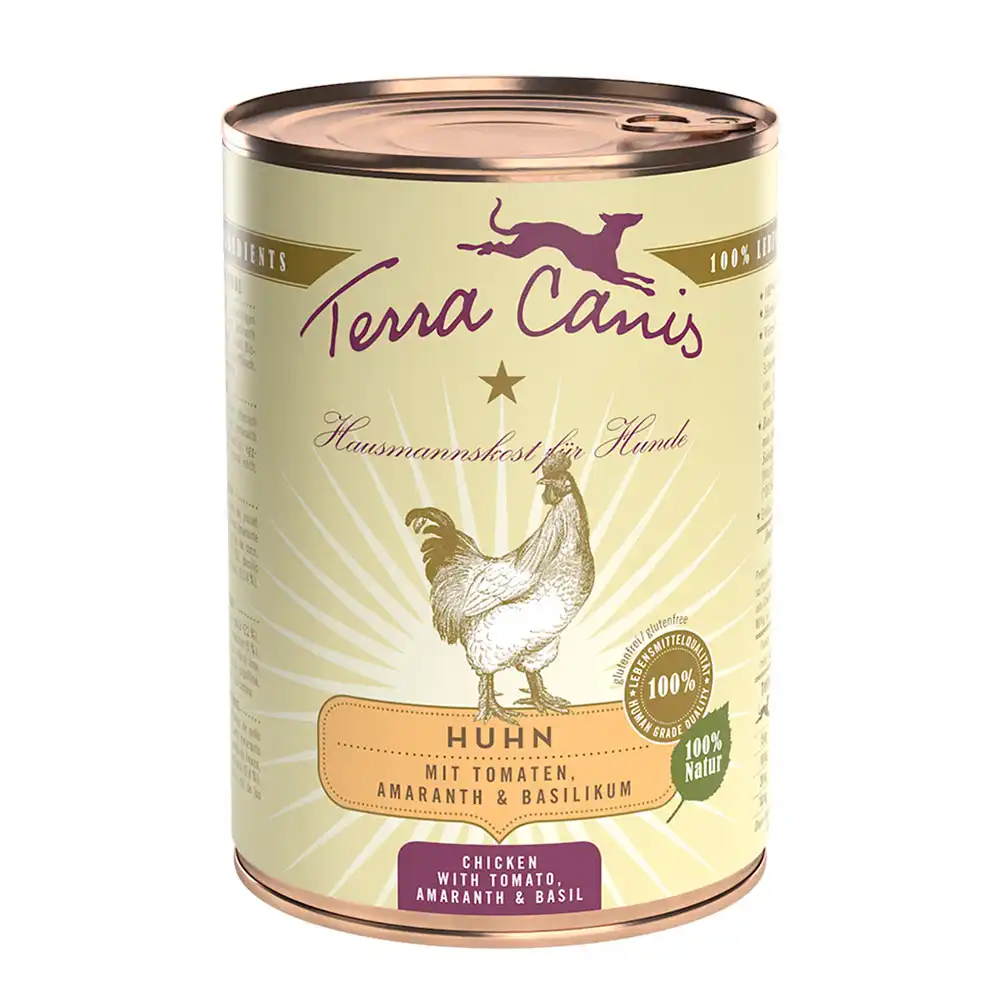 Terra Canis Menú 6 x 400 g - Pollo