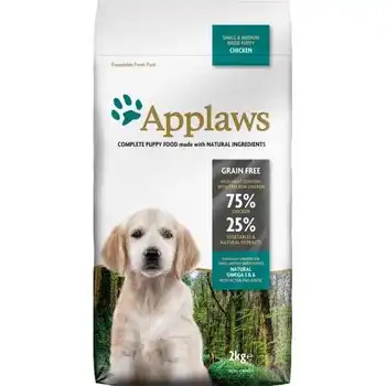 Applaws Puppy Small & Medium Breed Chicken - Saco De 7,5 Kg