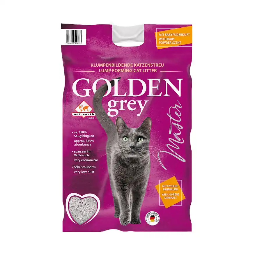 Golden Grey Master Arena Aglomerante para gatos