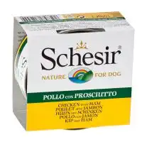 Schesir Filetes de Pollo con Buey en Gelatina para su mascota 150 GR