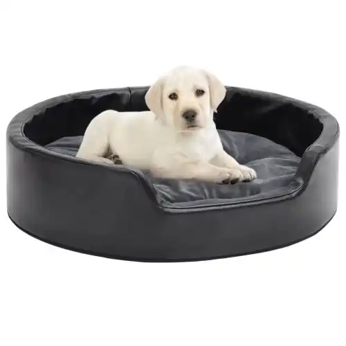 VidaXL Cama Negro y Gris Oscuro para perros y gatos