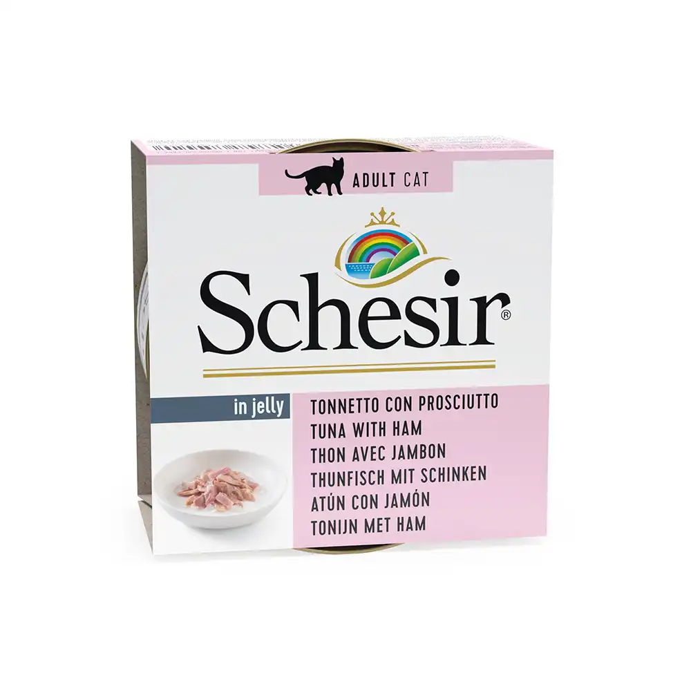 Schesir en gelatina 6 x 85 g - Atún con jamón