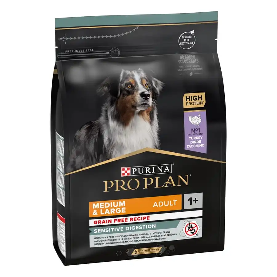 Purina Pro Plan Adult Medium y Large Digestión Pavo pienso para perros