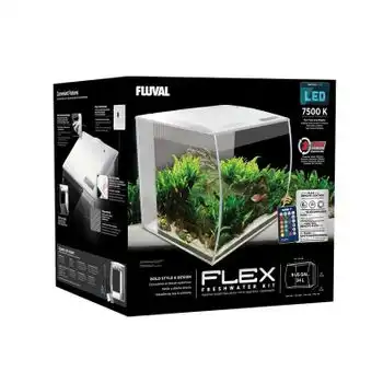 Fluval Flex Acuario 34 L Blanco