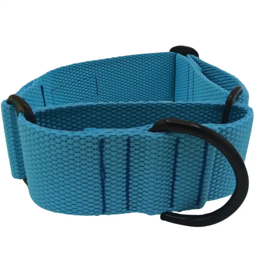 EGV - Collar Martingale. Collar galgo hecho a mano en España (Azul)