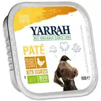 Yarrah Wellness Paté comida ecológica para perros 6 x 150 g - Pack mixto con 3 variedades