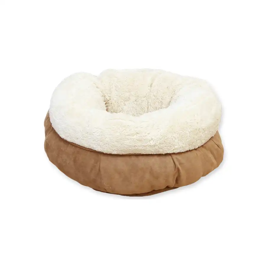 All For Paws Donnut Cama Beige para gatos