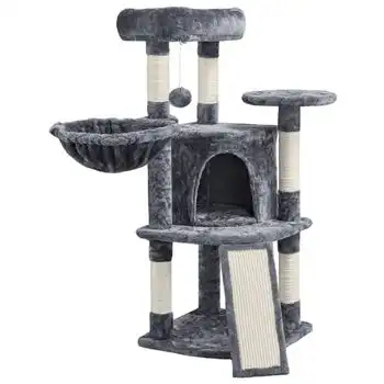 Árboles Para Gatos Pequeño 106cm Gris Osucro