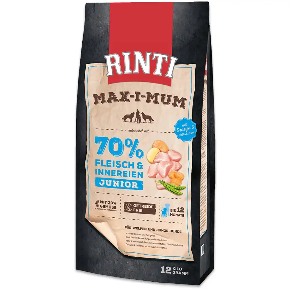 Rinti Max-i-mum Junior Pollo - 12 kg