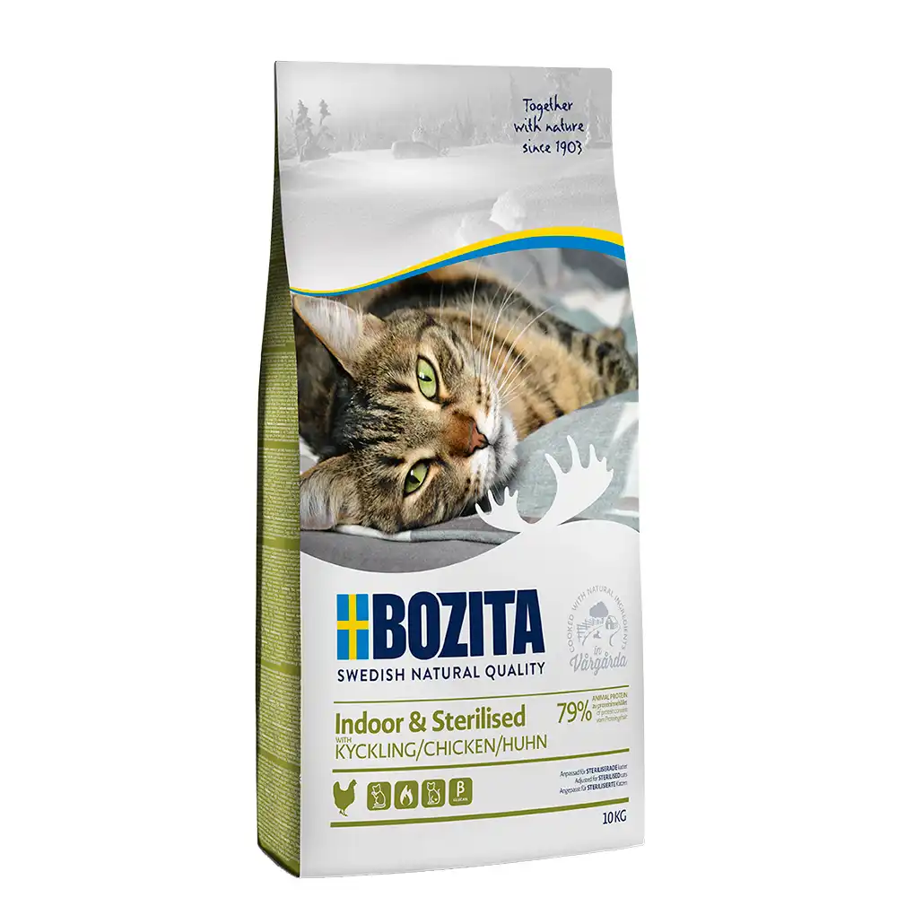 Bozita Feline Indoor & Sterilised - 10 kg