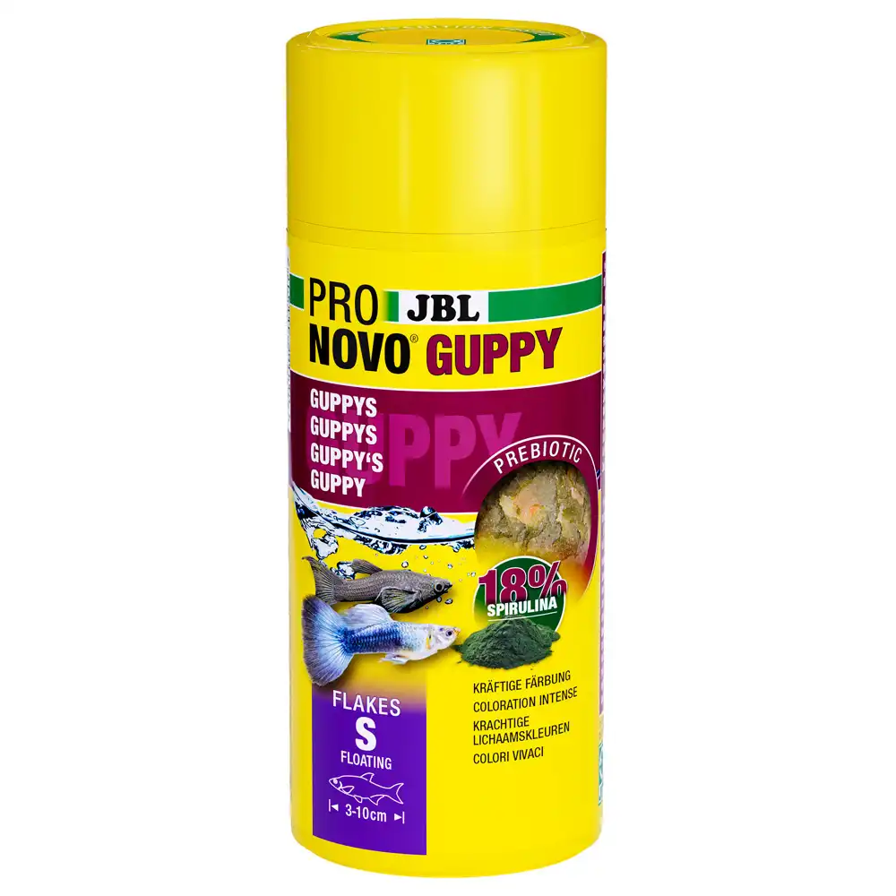 JBL ProNovo Guppy Flakes S - 250 ml