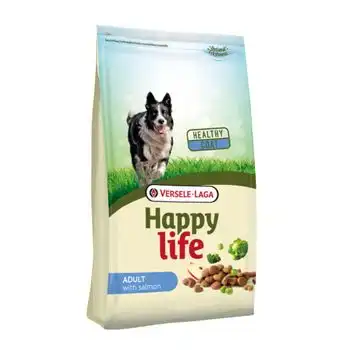 Pienso Para Perros Happy Life Adult Con Salmón | Pienso Para Perros Versele Laga | Comida Para Perros 15 Kgs