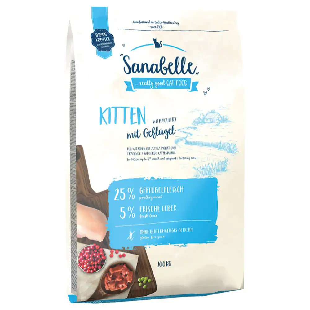 Sanabelle Kitten con ave - 10 kg