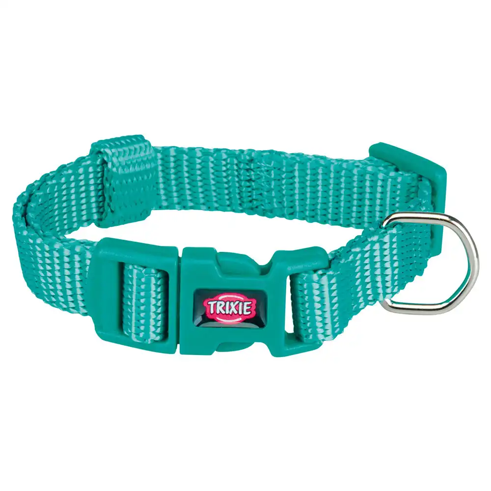 Collar Trixie Premium azul para perros - XXS–XS: 15–25 cm perímetro de cuello, 10 mm de ancho