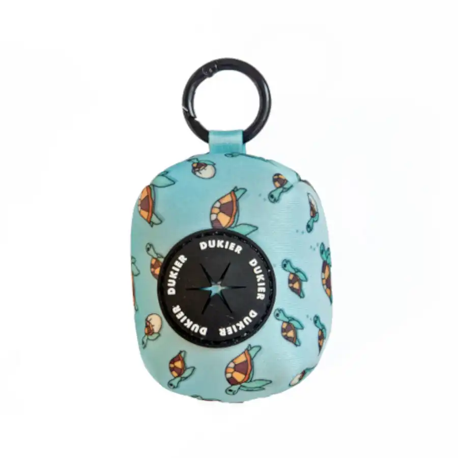 Dukier Turtle Porta Bolsas con Enganche para perros