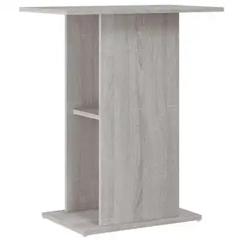 Soporte De Acuario Madera Ingeniería Gris Sonoma 60,5x36x72,5cm Vidaxl