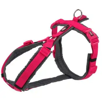 Arnés Trekking New Premium, L: 70–85cm/25mm, Fucsia/grafito