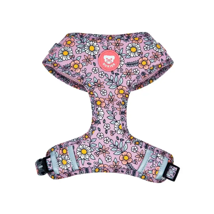 Dukier Flower Power Arnés Ajustable para perros